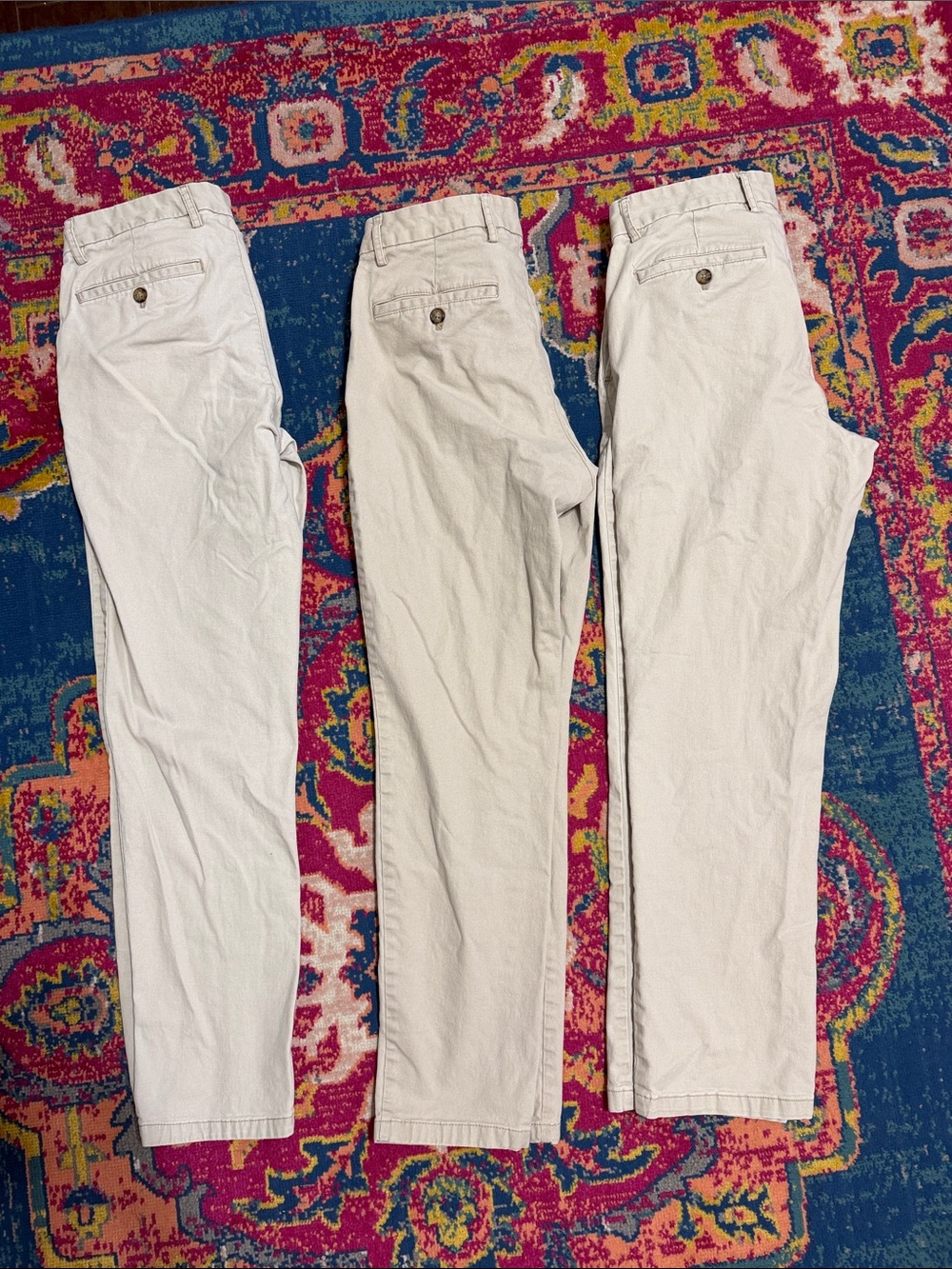 Old Navy khakis BUNDLE 29x30 Athletic, slim and straight fit